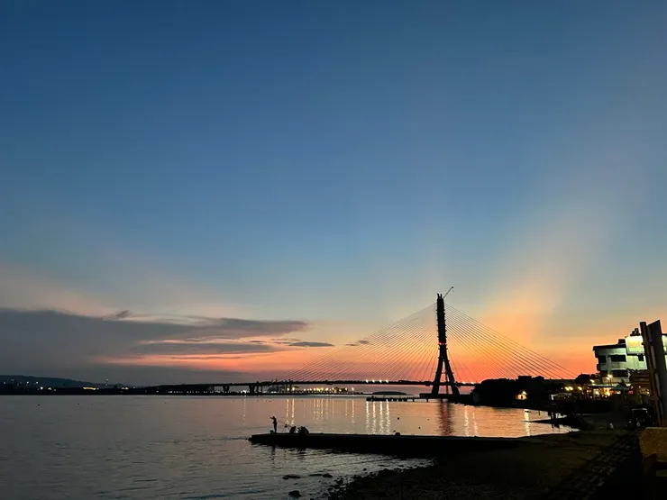 淡海夕照