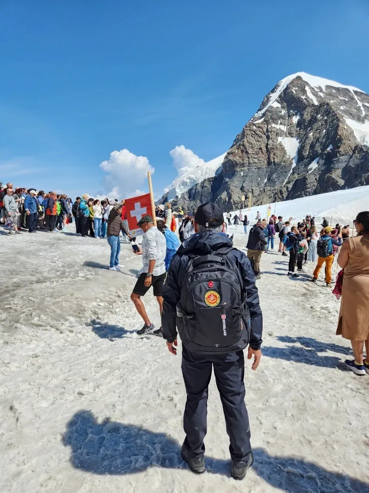 少女峰上熱門打卡點