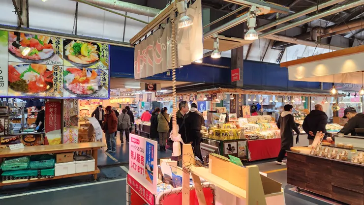 各種海鮮乾貨都能以實惠的價格買到