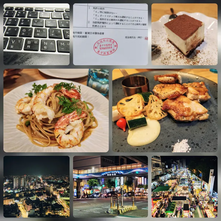 從工作中出走頭份與中壢夜市