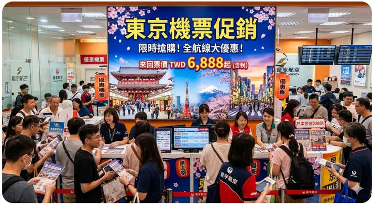 東京機票促銷