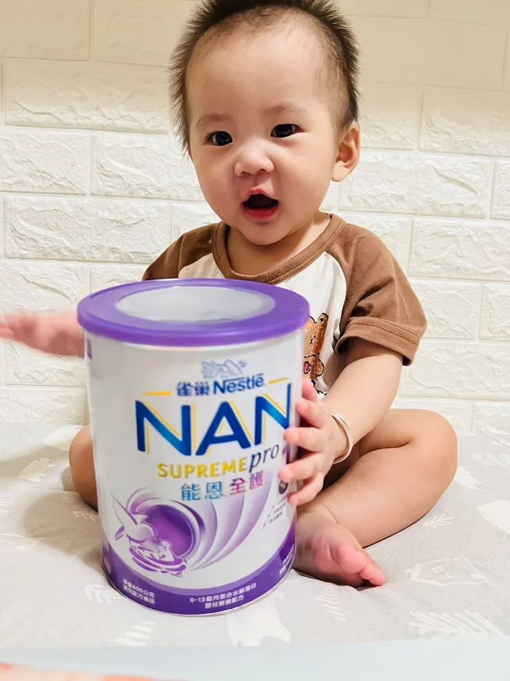 ▲	為了兒子，還是美強生純睿1號換回能恩全護