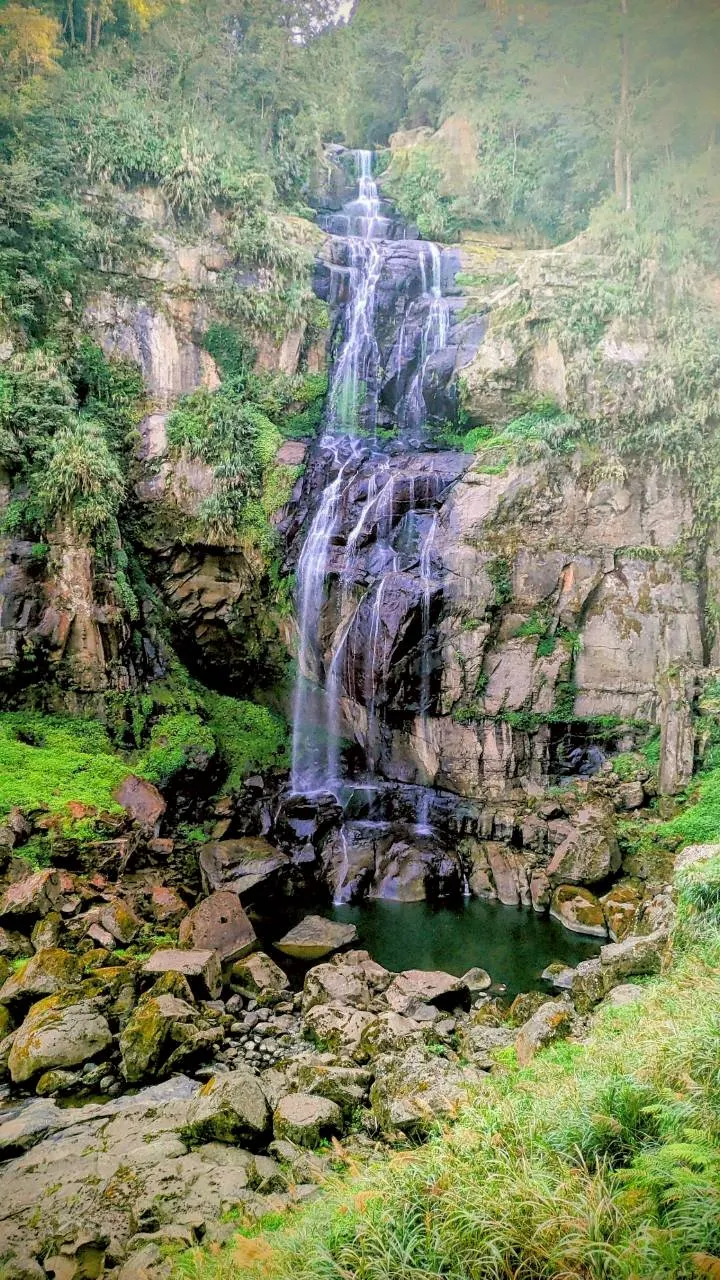 杉林溪十景之一：青龍瀑布