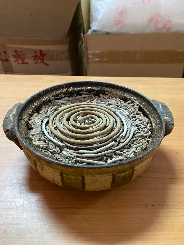 放在倉庫點的實景