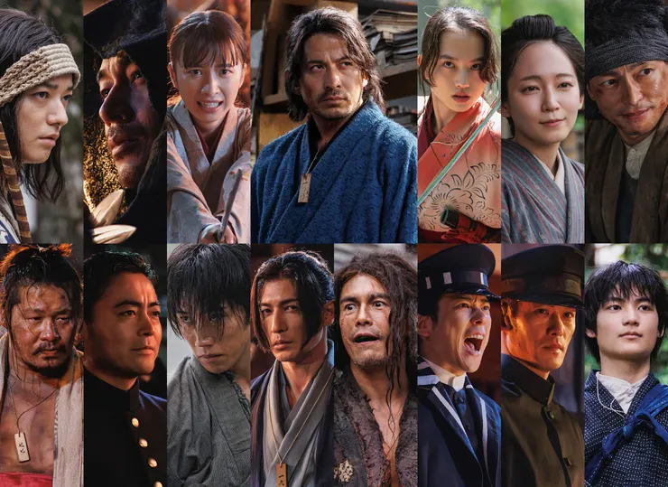 主配角圖。-‘‘Last Samurai Standing’ Unveils 14 New Cast Members Ahead of November Debut’，Netflix，04 February 2025.