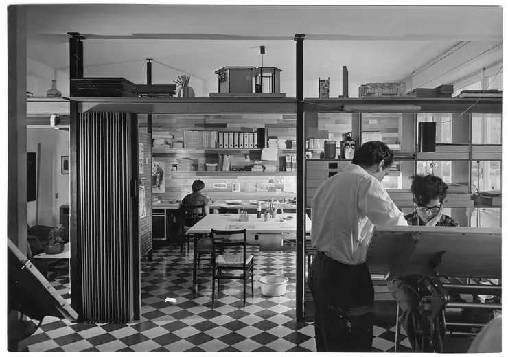 Gianfranco Frattini 舊工作室攝。Courtesy：Studio Archivio Gianfranco Frattini