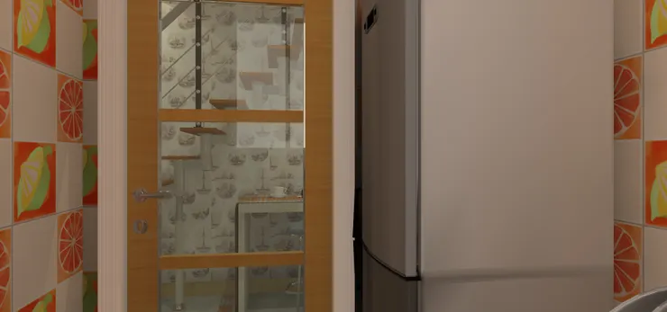 要關上門才能開雪櫃...