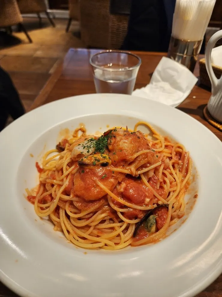 海鮮番茄義大利麵