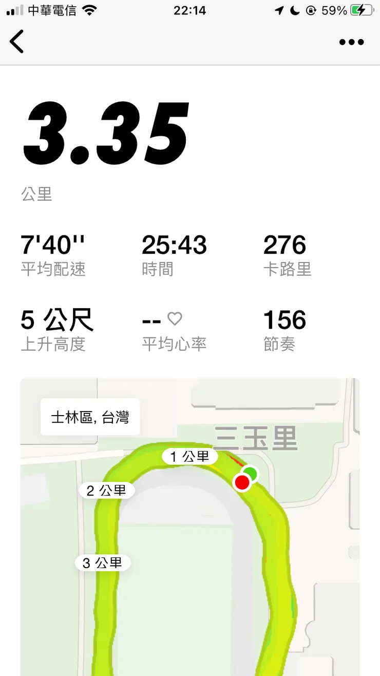 3公里,輕鬆完食!