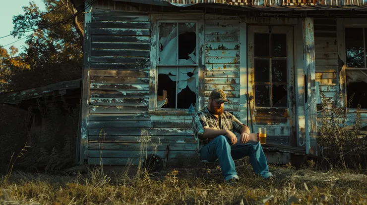 正在失落的美國中產階級。圖片來源：Midjourney