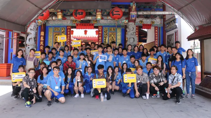 「重返二林庄」，是二林高中校訂必修二林譜當中的戶外踏查課程。