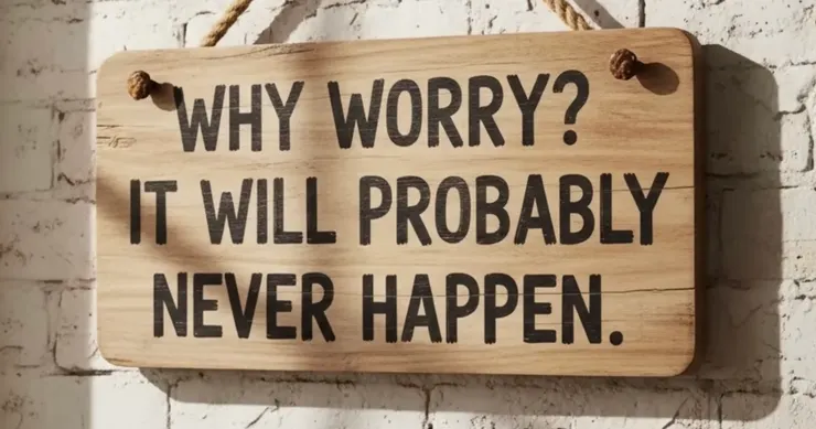 你所擔心的都不會發生