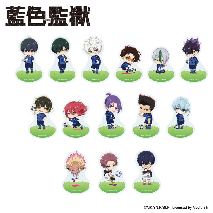 《藍色監獄》快閃店高雄夢時代_盲抽壓克力不倒翁