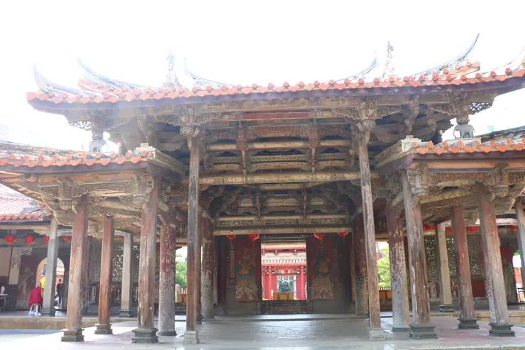 鹿港龍山寺，攝影於2021