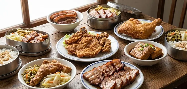 便當主菜示意圖