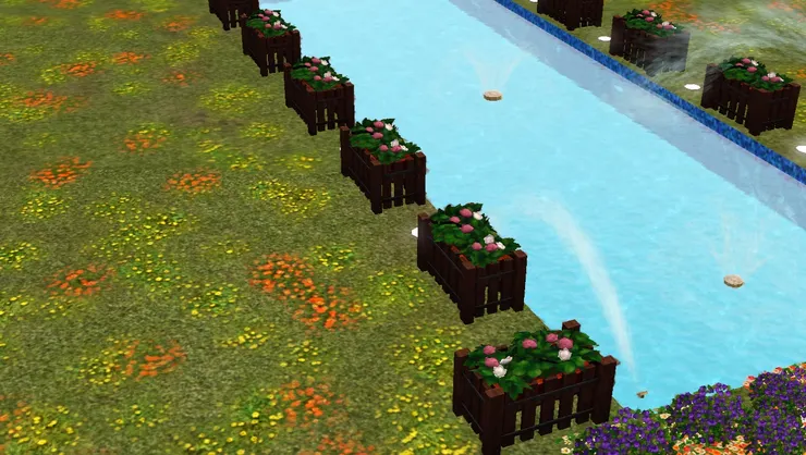 我很想大家留意所有花飾，全都是我用心設計，盡量擺放得恰到好處。