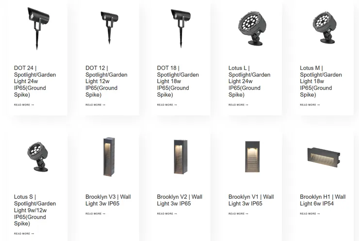 landscape lighting