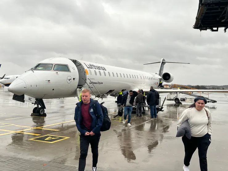 第一眼的格但斯克是雨天