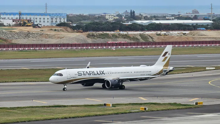 這是星宇航空的空中巴士A321neo型窄體單走道客機!