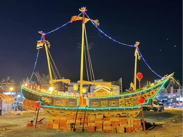 王船祭點（圖片截圖於網路）