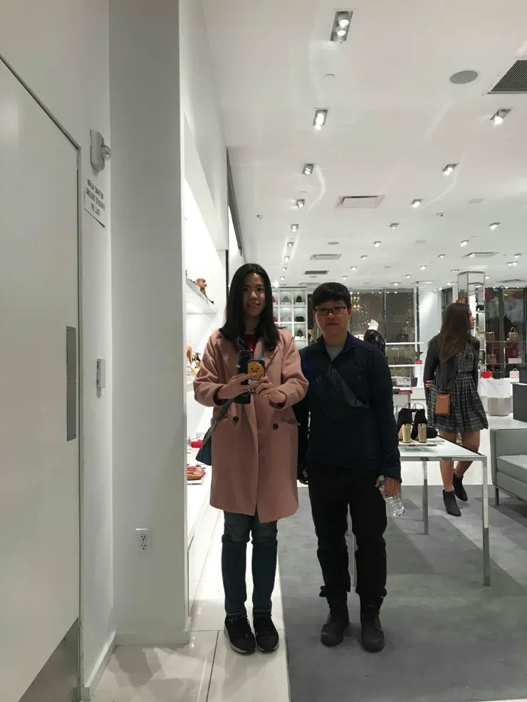 畢業後就沒有見過的高中同學 在加州工作