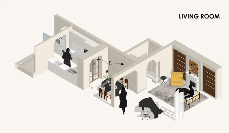 促銷：視覺設計 | 上海仁恒河濱花園大樓54樓