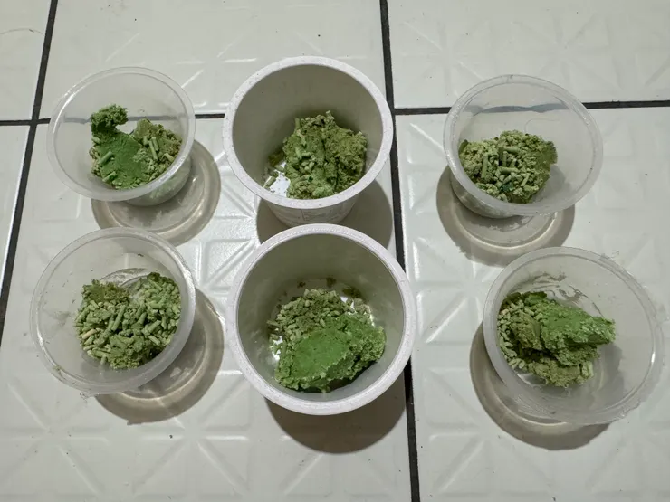 來自我同事貓咪的愛心豆腐貓砂