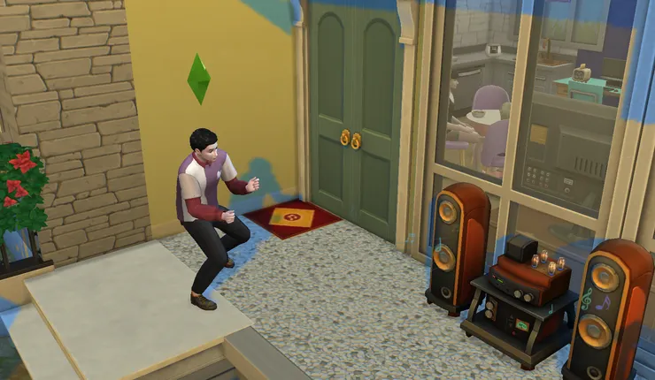 跳起了快樂舞呢!!