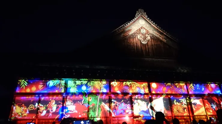 二條城夜間點燈