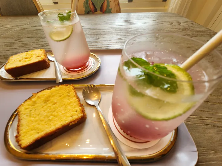 我們家的磅蛋糕這樣擺盤後整個質感都提升了