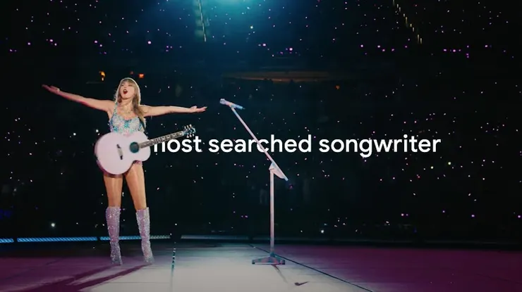 Google 2023 年度搜尋趨勢出爐，Taylor Swift 不在熱搜名星榜？