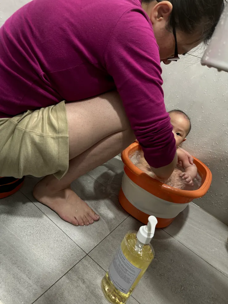 小小孩第一次來家裡作客❤️