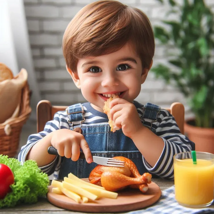 雞肉對孩子成長的營養價值