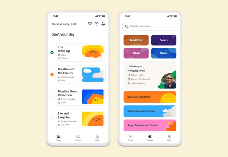 首頁與 Explore 頁面