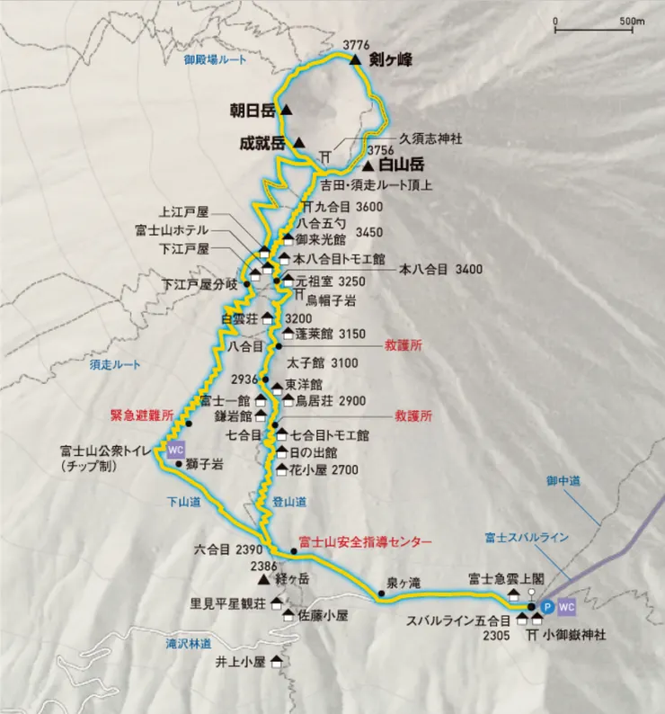 圖/吉田線,富士山資訊網提供