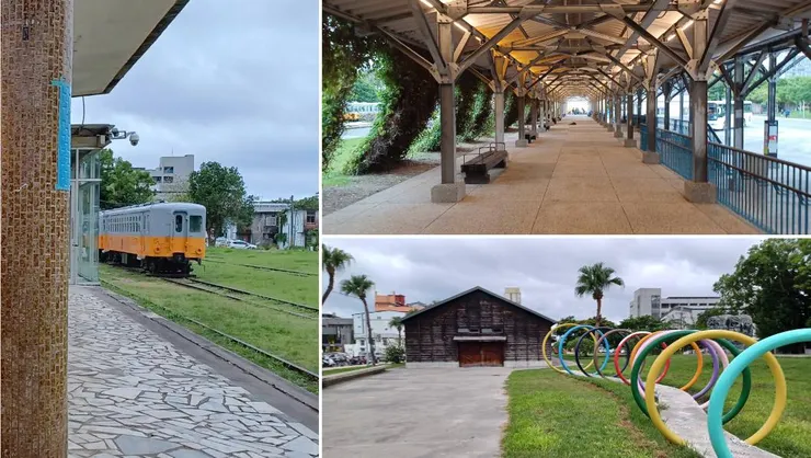 台東舊站轉車台周邊