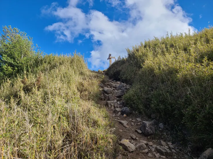 取左，往登山口