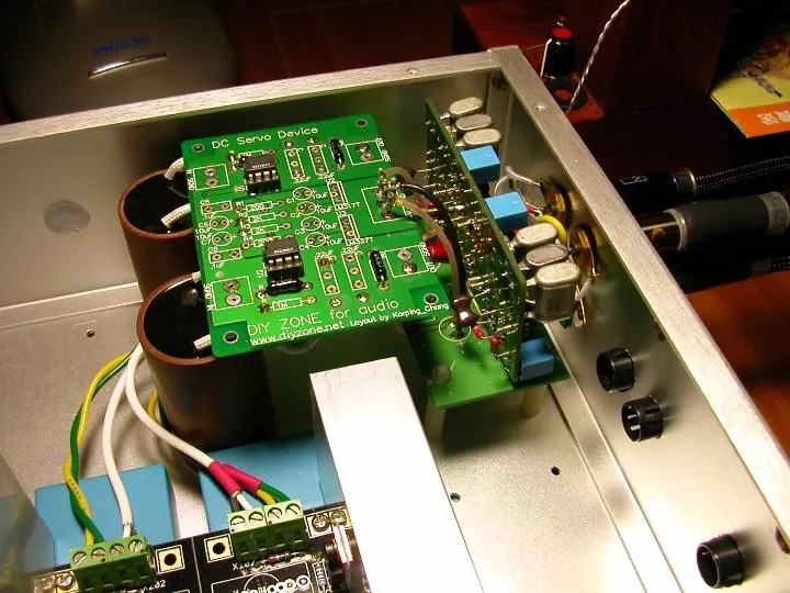 DC Servo 供電直接取於 Phonoclone