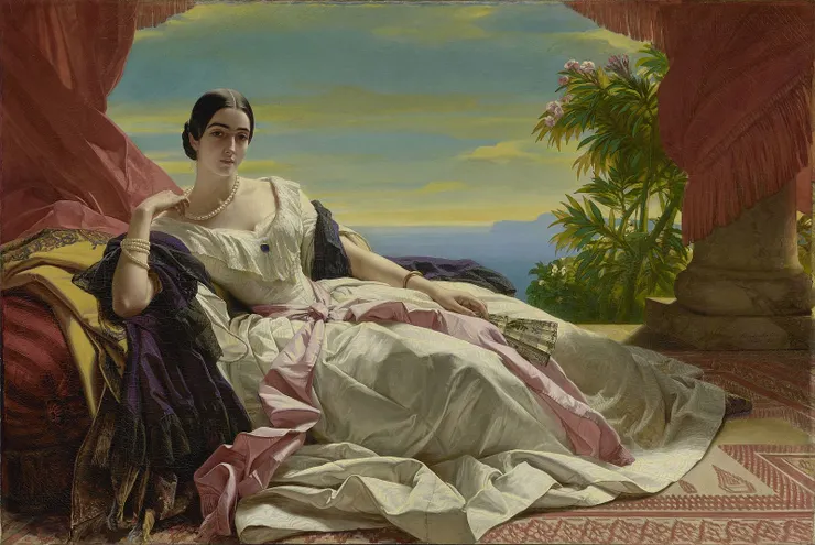 Princess Leonilla Baryatinskaya, Franz Xaver Winterhalter, 1843