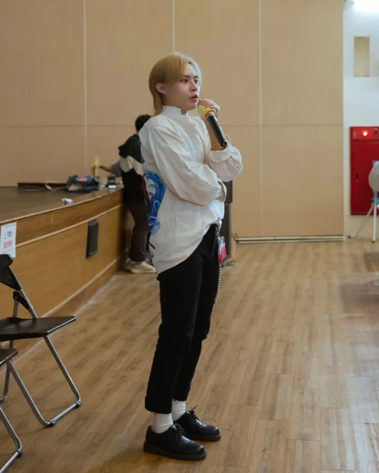 國中時的小夢想，在這場與384位國中生們的小小分享會中，小小地圓滿達成了🙏 #如今的我們還年輕