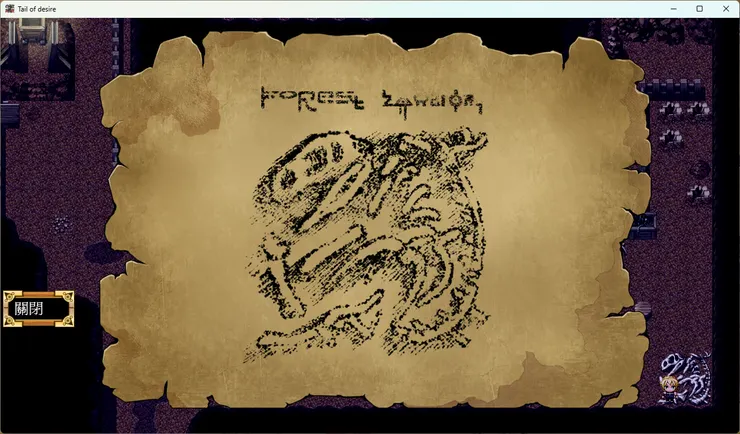 謐靜山洞右側的門可搭礦車直達謐靜山頂，出洞前的過渡用地圖右下角有英雄劍碎片