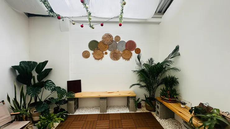 南洋甜室的小秘境，非常適合拍照