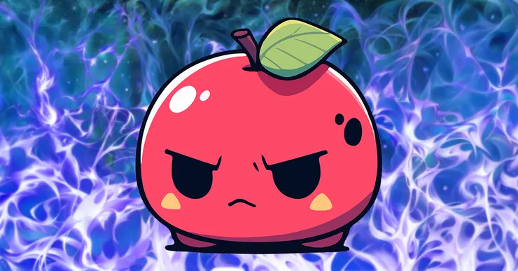 這是一顆森氣氣的蘋果