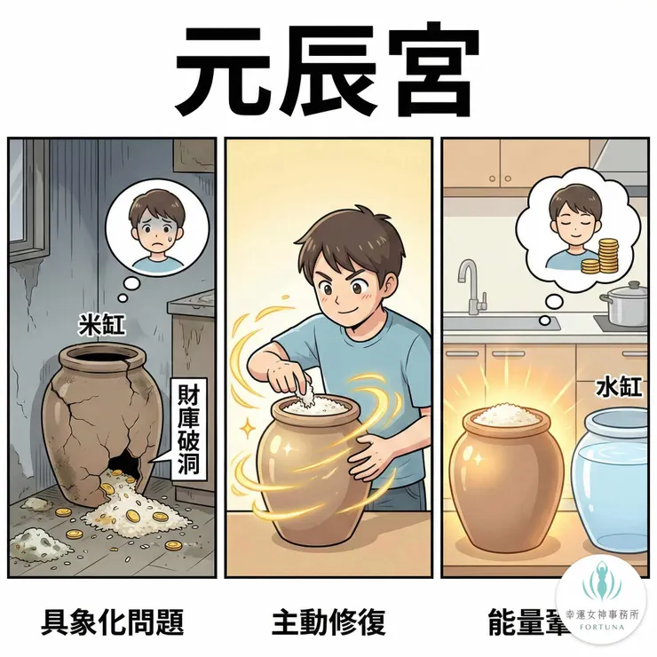 觀元辰宮處理破財問題-元辰宮台北