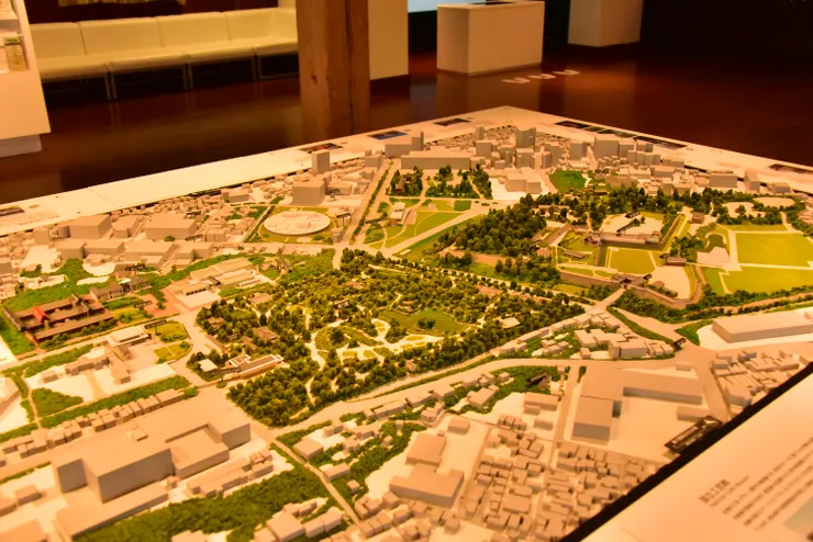 現有金澤市區模型