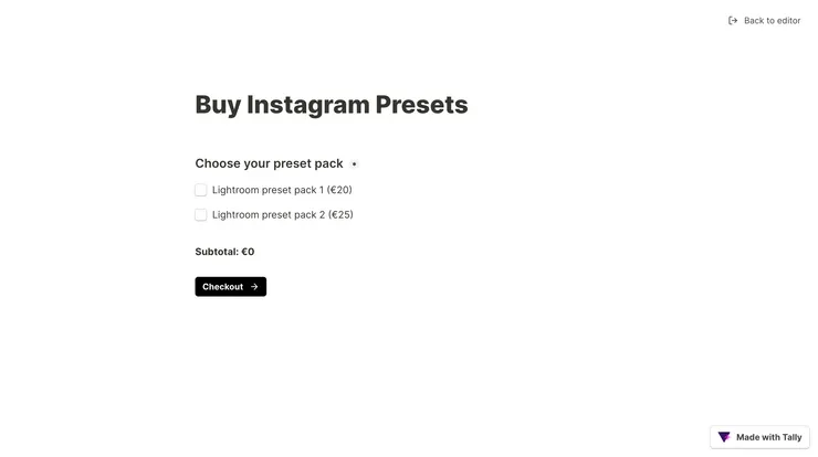 03 適用情境|④ 商品銷售|連結預覽畫面