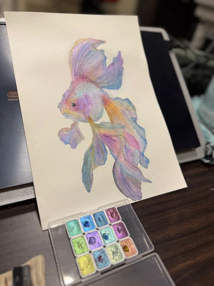 摸魚中