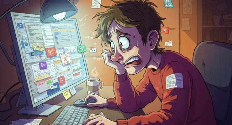 因為太執著而瞎忙，為了不需要的東西製造自己身心負擔，這無非是場為了追逐自我虛榮感的鬧劇！