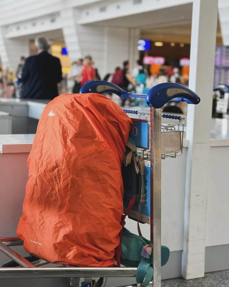 即將前往印度的背包