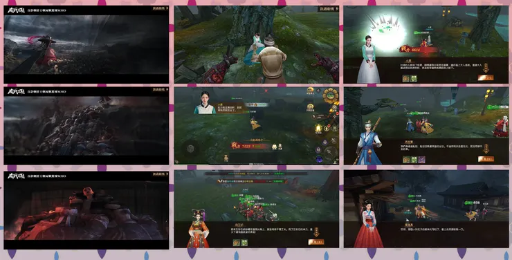 劇情對話都走古早味風格，動畫還是糊的…